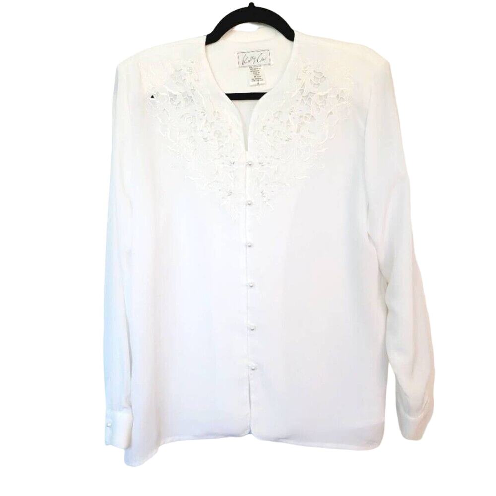 Women's White Button Down Shirt